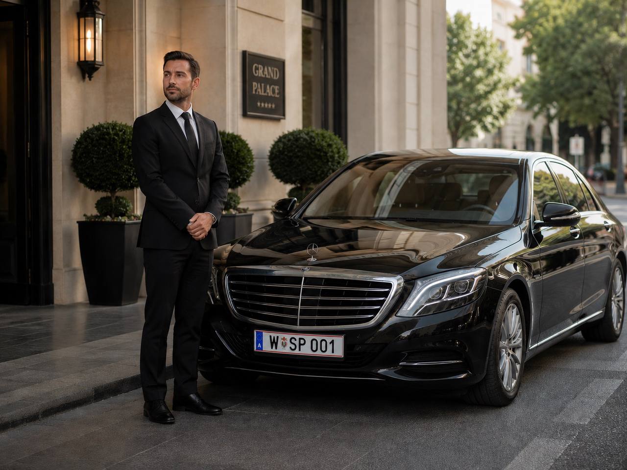 PKW Fahrer und Chauffeur